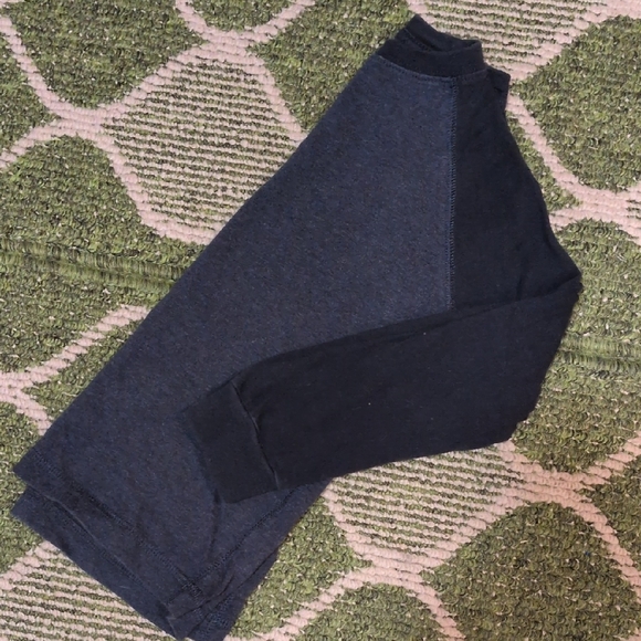 Old Navy Kids Long Sleeve Tees - Brown Striped and Blue Baseball Style. - Picture 5 of 8